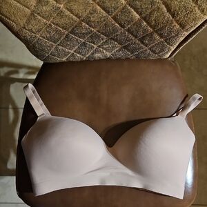 Soma Enbliss Wireless T-Shirt Bra Lightly Lined Padded Full Coverage Tan